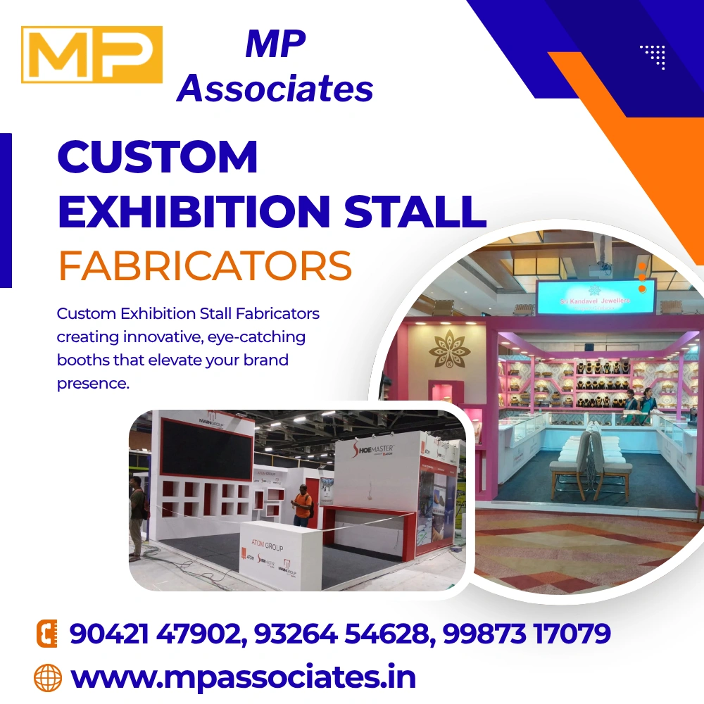 Custom Exhibition Stalls Fabricators