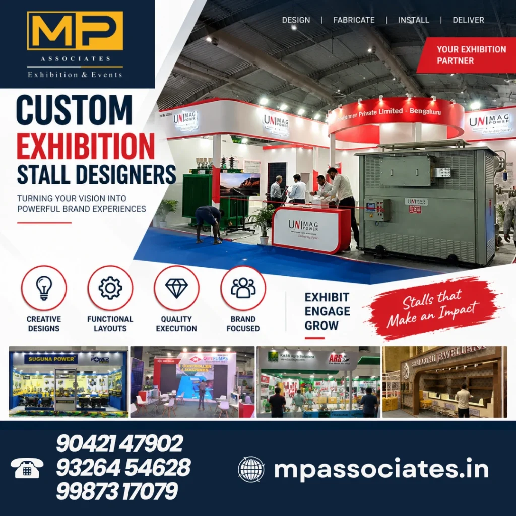 Custom Exhibition Stalls Designers
